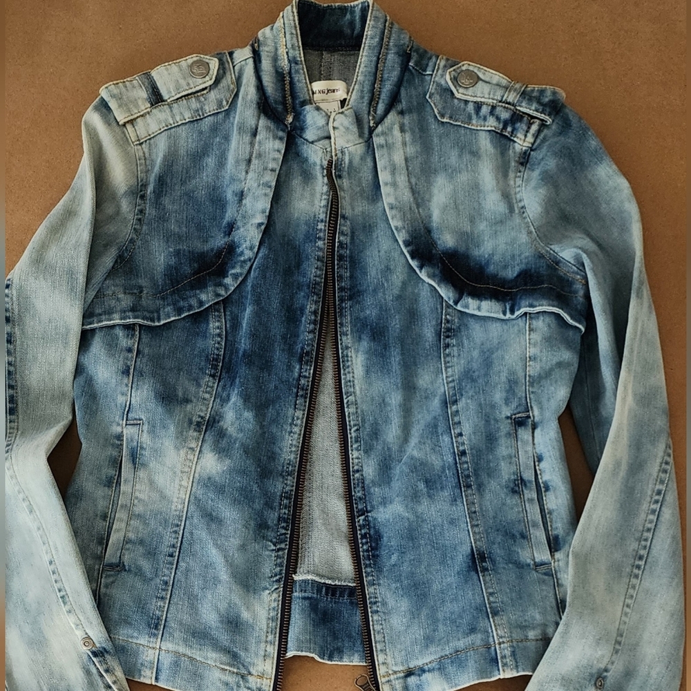 MNG Mango Denim Jacket Size M